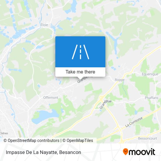 Impasse De La Nayatte map