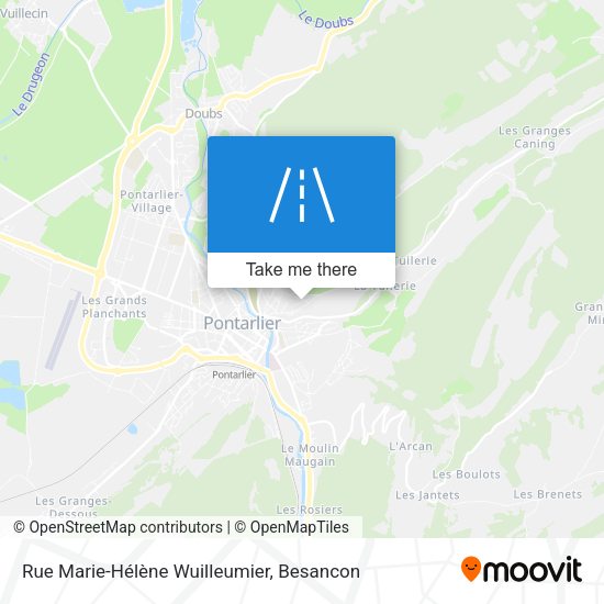 Rue Marie-Hélène Wuilleumier map