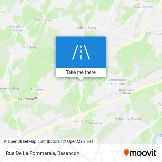 Rue De La Pommeraie map