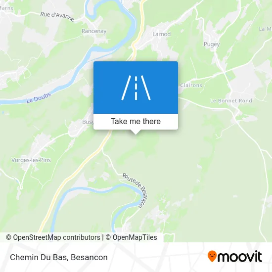 Chemin Du Bas map