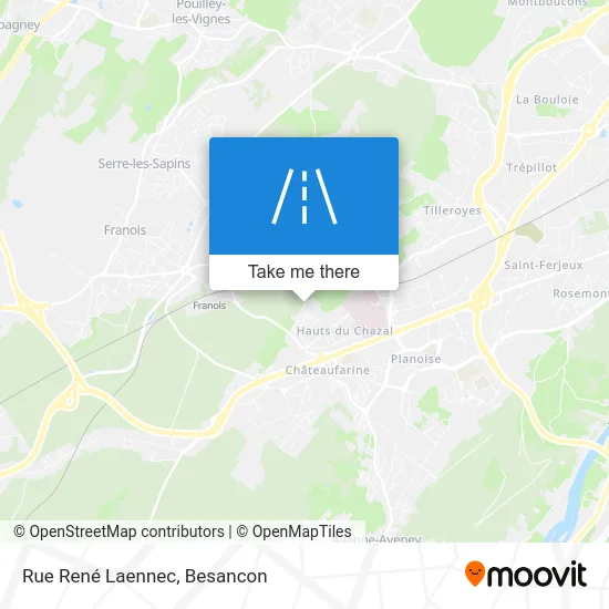 Rue René Laennec map
