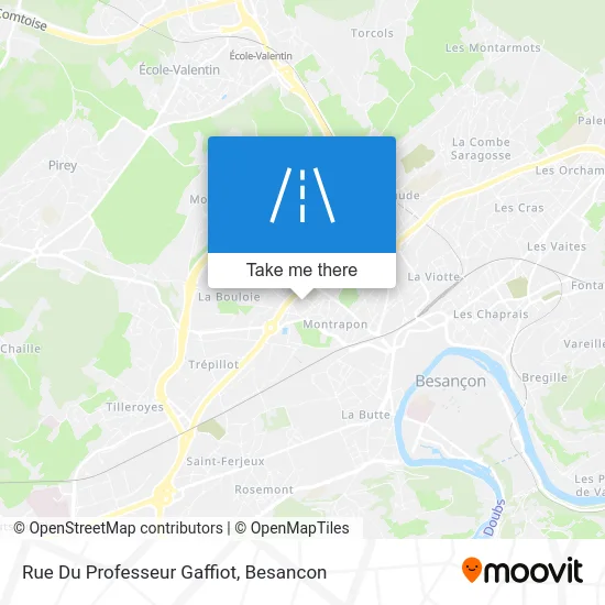 Rue Du Professeur Gaffiot map
