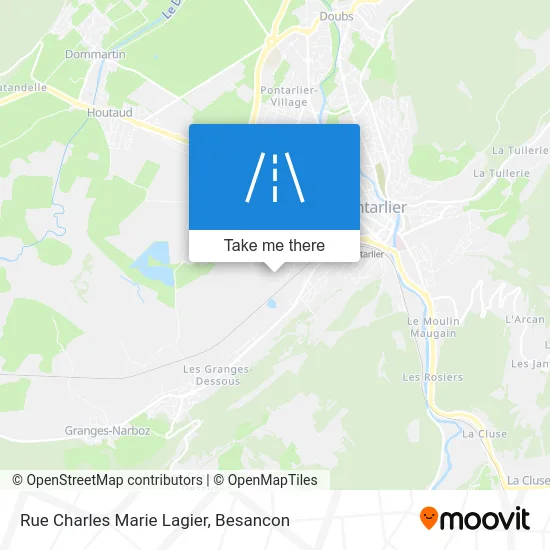 Rue Charles Marie Lagier map