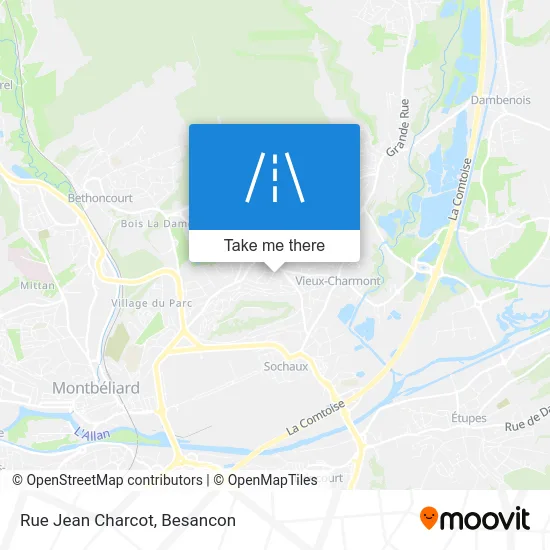 Rue Jean Charcot map