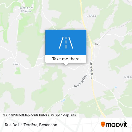 Rue De La Terrière map