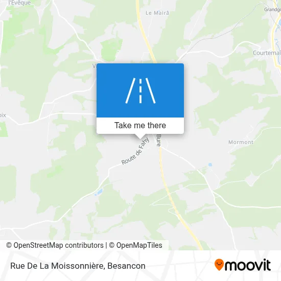 Rue De La Moissonnière map