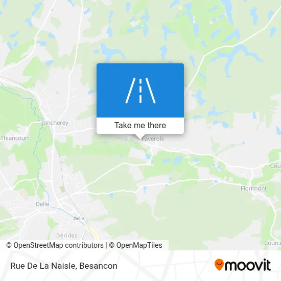 Rue De La Naisle map