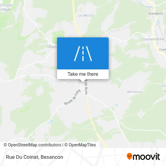 Rue Du Coinat map