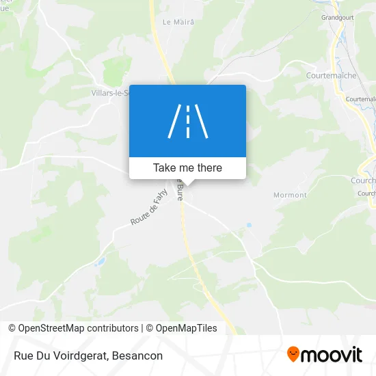 Rue Du Voirdgerat map