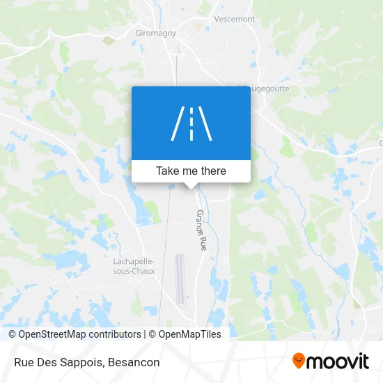 Rue Des Sappois map