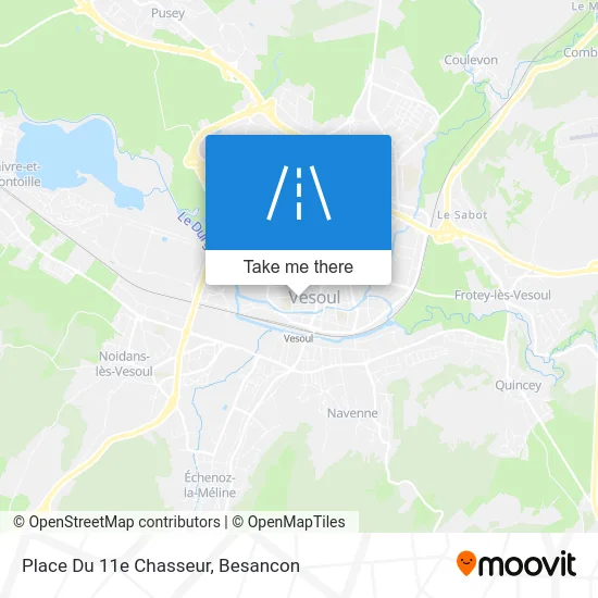 Place Du 11e Chasseur map