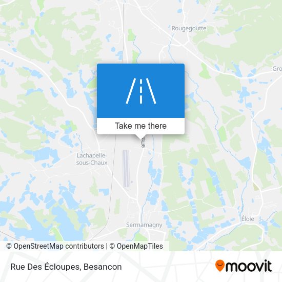 Rue Des Écloupes map
