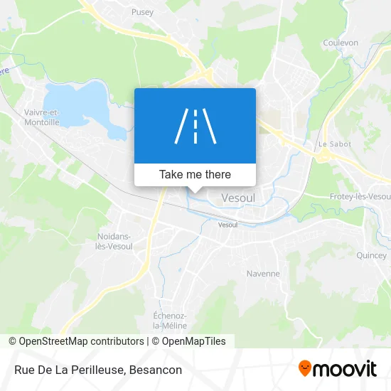 Rue De La Perilleuse map