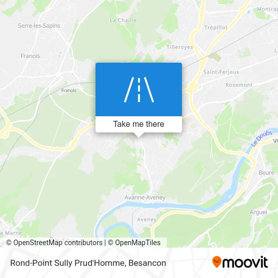 Rond-Point Sully Prud'Homme map