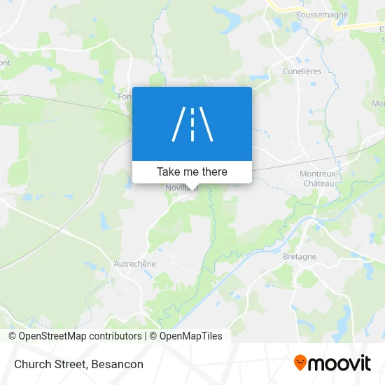 Rue De L'Église map