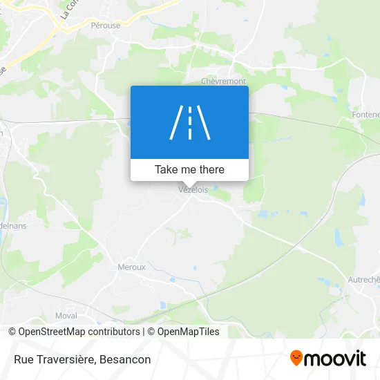 Rue Traversière map