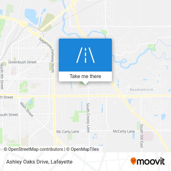 Ashley Oaks Drive map