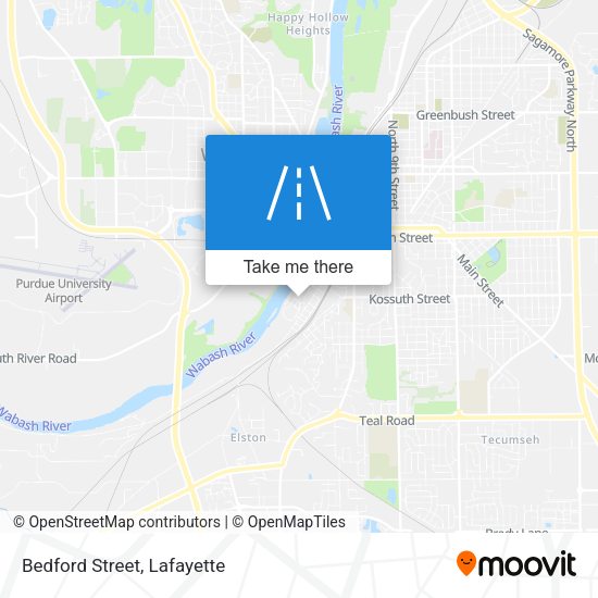 Mapa de Bedford Street