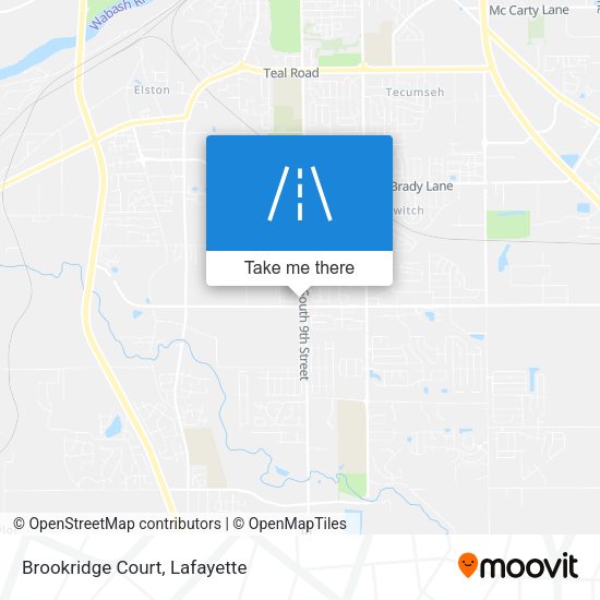Brookridge Court map