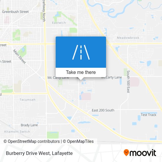 Mapa de Burberry Drive West