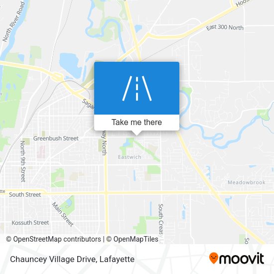 Chauncey Village Drive map