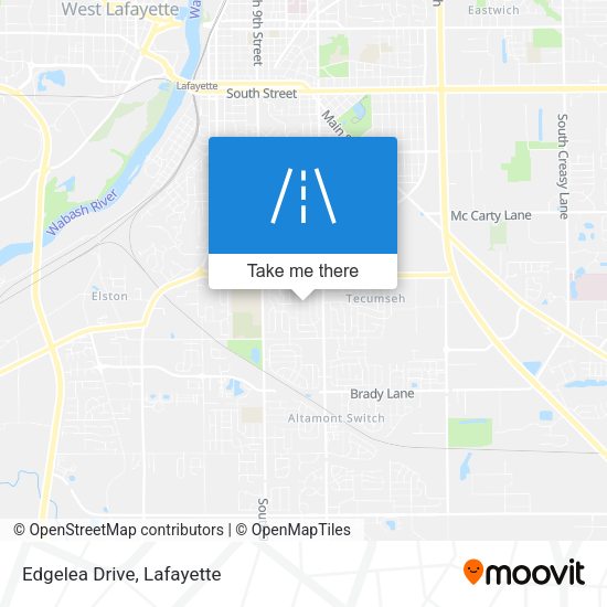 Mapa de Edgelea Drive