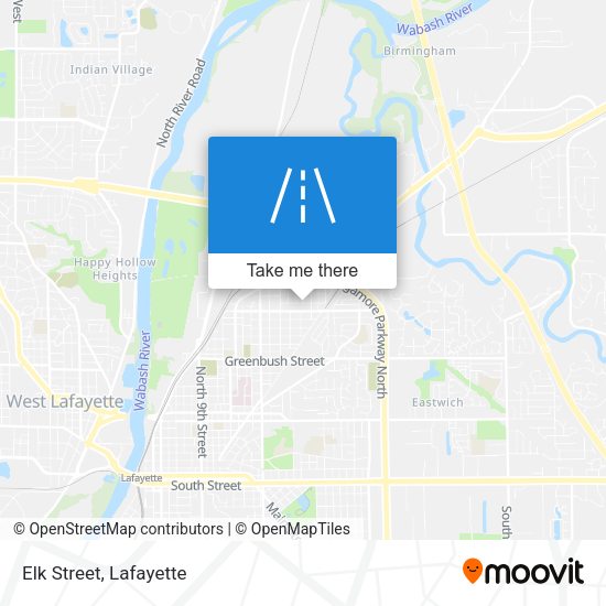 Mapa de Elk Street