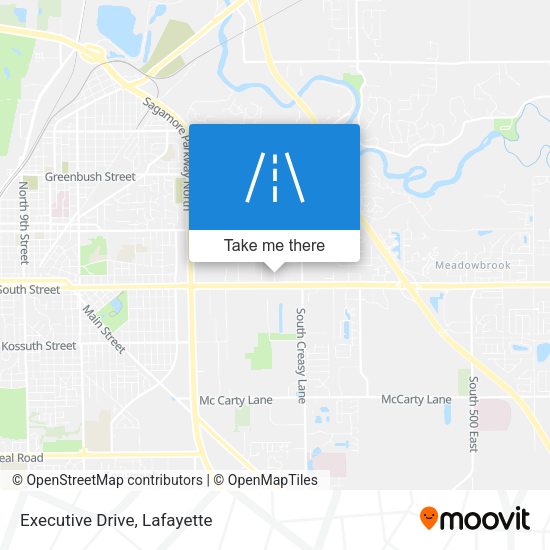Mapa de Executive Drive