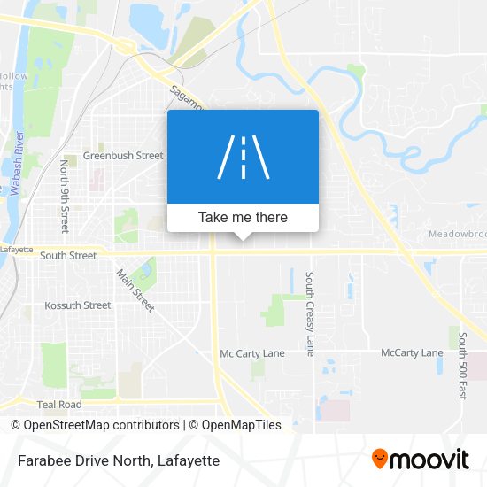 Mapa de Farabee Drive North