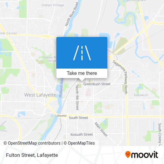 Mapa de Fulton Street