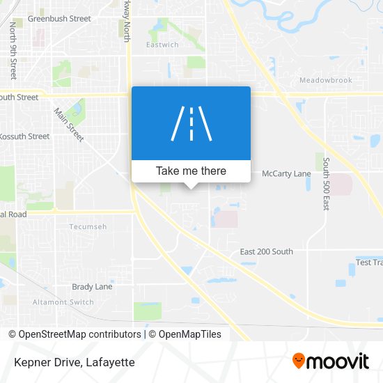 Mapa de Kepner Drive