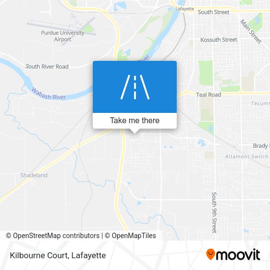 Kilbourne Court map