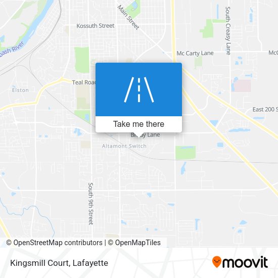 Kingsmill Court map