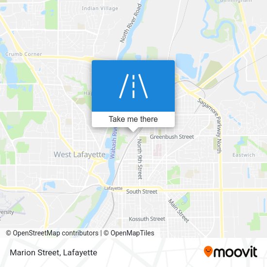 Mapa de Marion Street