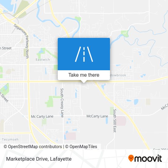 Mapa de Marketplace Drive