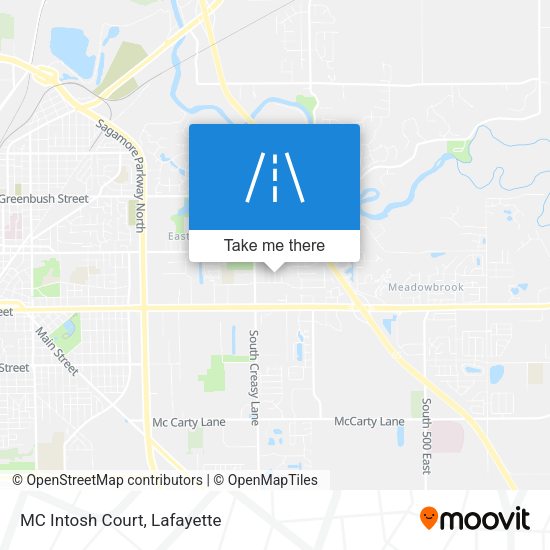 MC Intosh Court map