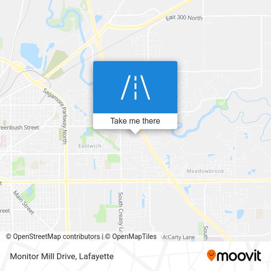 Monitor Mill Drive map