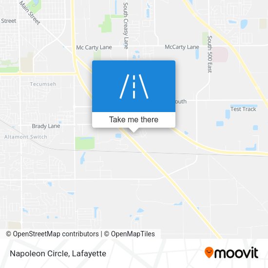Mapa de Napoleon Circle