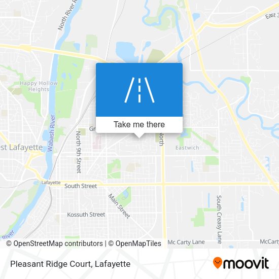 Pleasant Ridge Court map