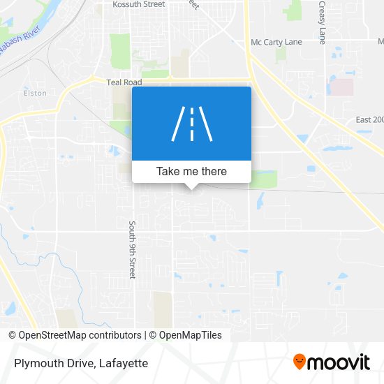 Mapa de Plymouth Drive
