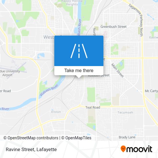 Mapa de Ravine Street