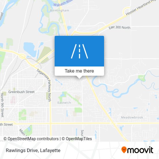 Mapa de Rawlings Drive