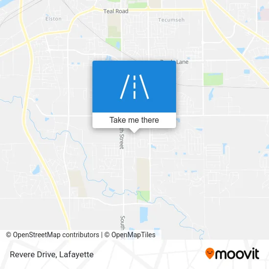Revere Drive map