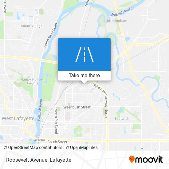 Roosevelt Avenue map