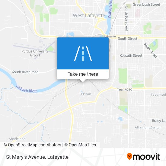 Mapa de St Mary's Avenue