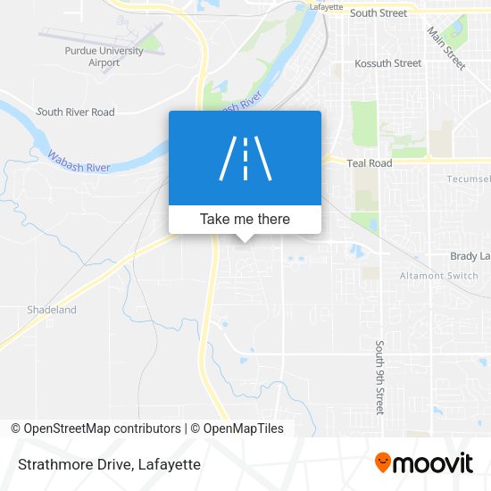 Strathmore Drive map