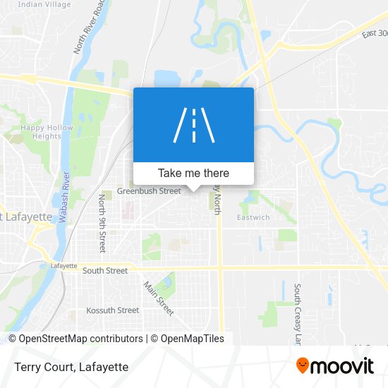 Mapa de Terry Court