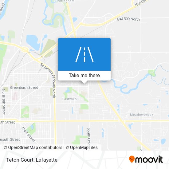 Mapa de Teton Court