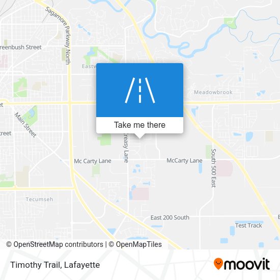 Mapa de Timothy Trail