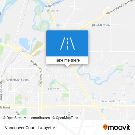 Mapa de Vancouver Court